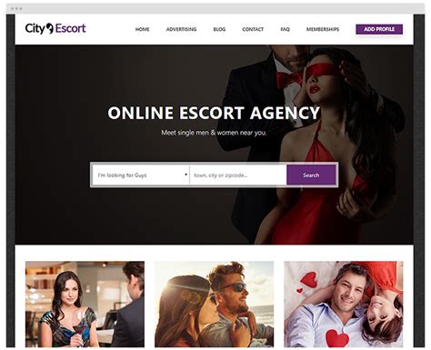 escort ad template|App page template for escort agencies 